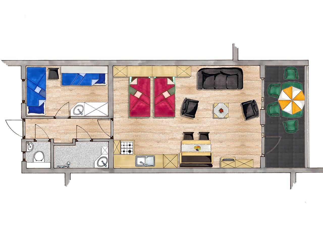 Panoorama Appartementen นัวร์บีค ภายนอก รูปภาพ