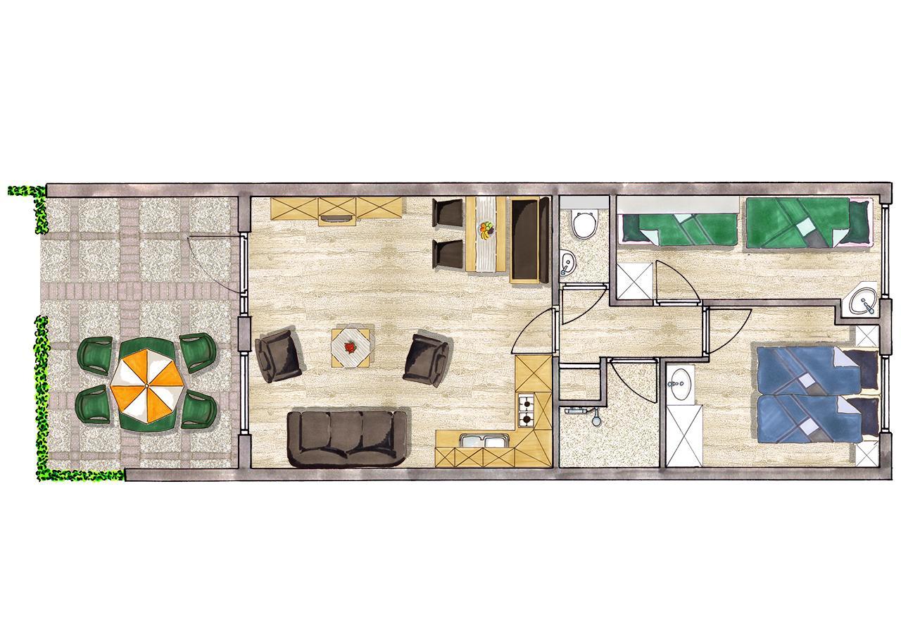 Panoorama Appartementen นัวร์บีค ภายนอก รูปภาพ